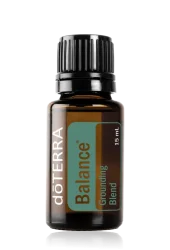 Bottle of dōTERRA Balance Oil Grounding Blend 15mL.
